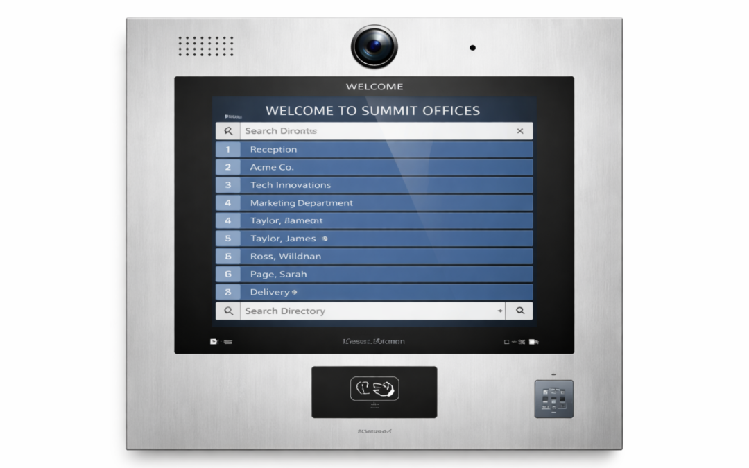 Apartment Building Intercom System Package