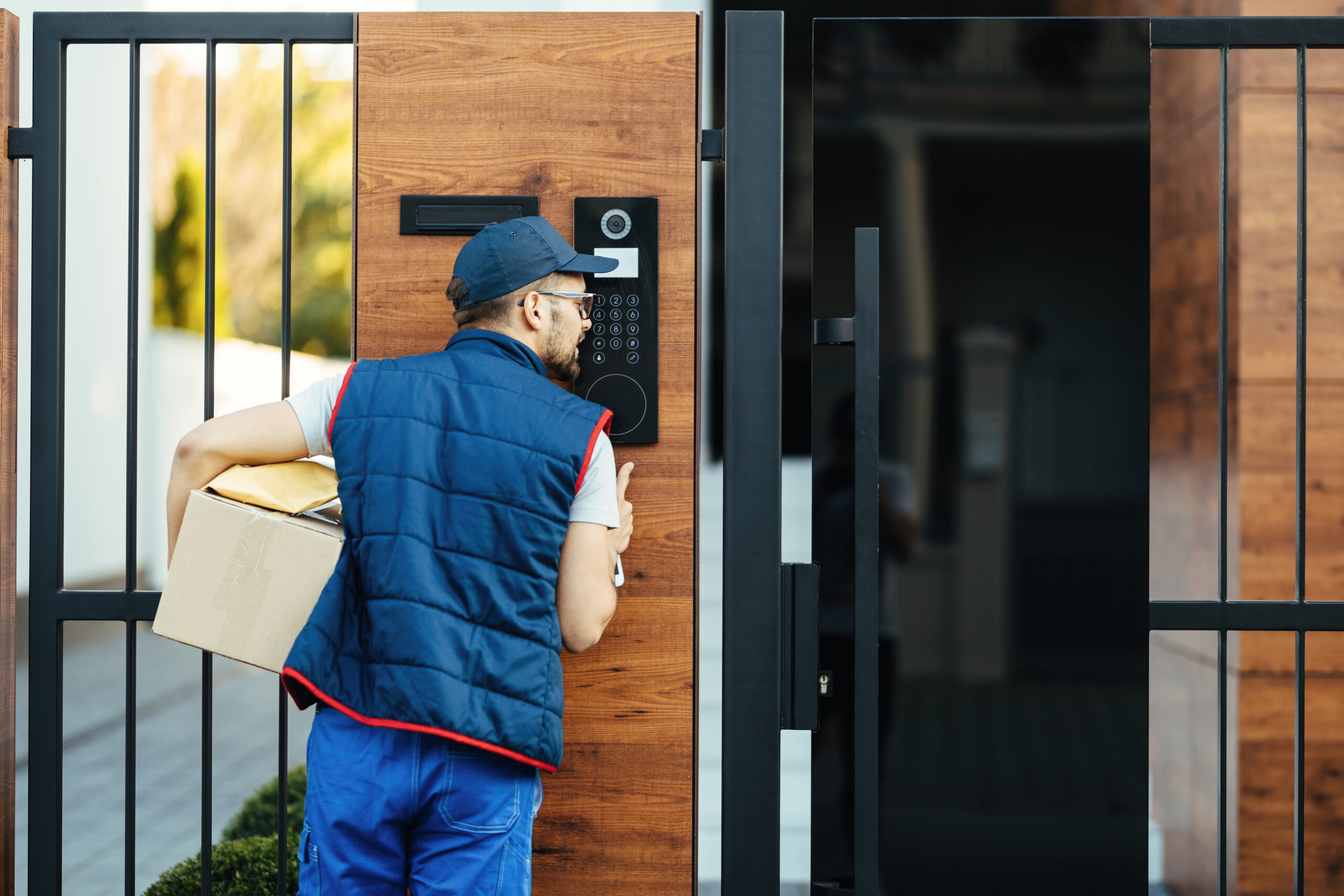 delivery-person-ringing-condo-intercom-vancouver