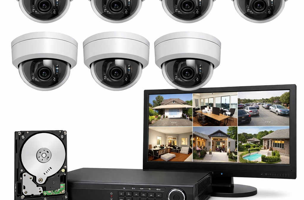 House Building Security Cameras Package