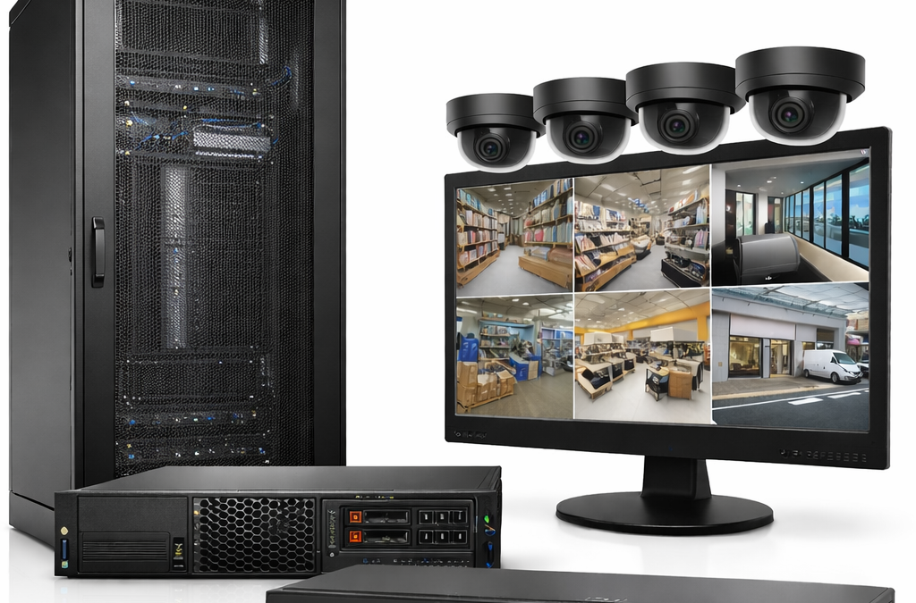 Apartment Building Security Cameras Package